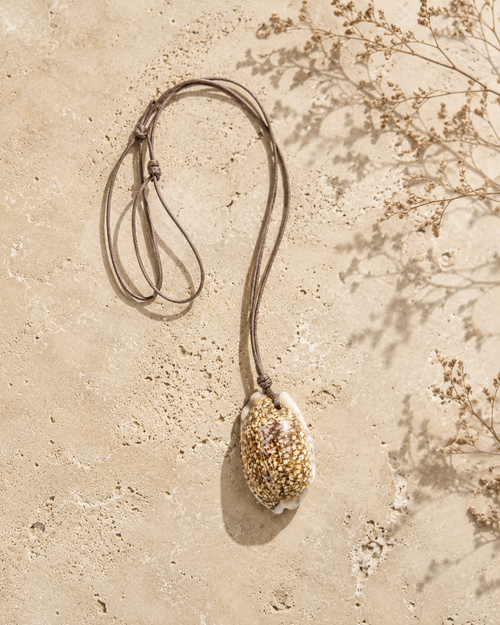 Solera Felice Cowrie Shell Necklace product photo