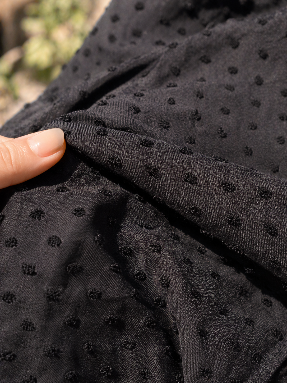Solera Felice Noir Draped Set